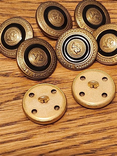 Vintage Versace Buttons 